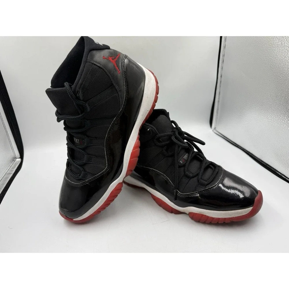 Air Jordan 11 Playoff Breds Size 11 2019 378037 061 Retro DS OG All